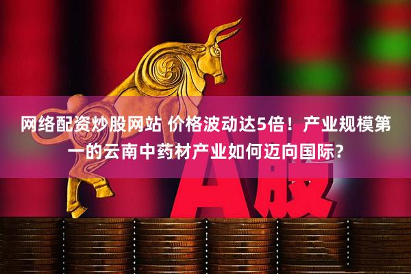 网络配资炒股网站 价格波动达5倍！产业规模第一的云南中药材产业如何迈向国际？