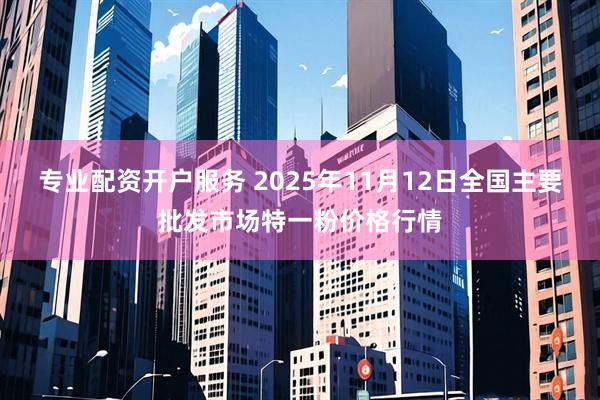 专业配资开户服务 2025年11月12日全国主要批发市场特一粉价格行情